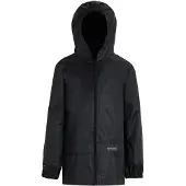 Regatta Great Outdoors Kinder Regenjacke Stormbreak RG1235 (128) (Schwarz)