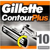Gillette Lames Contour Plus 10 pièces