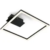 Briloner Plafonnier LED, noir, LED/14W