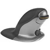 Top-Cousins Penguin 3-in-1 Vertical Mouse, large (Filaire, Sans fil)