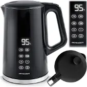Berdsen Bouilloire électrique 1,7l BD-71 noir-argenté