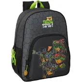 Safta Sac à dos scolaire Noir Gris 33 x 42 x 14 cm