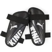 Puma Protège-Tibias À Lanières King, Accessoires, Noir/Blanc, Xl