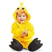 MOM Surprise Duck Junior Costume Jaune 3-4 Years Enfants