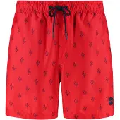 Shiwi Shorts de bain 'Mike' rouge / noir