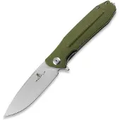 Ironfly Couteau pliant Zesty - Satin - G10 w/CF Texture, vert