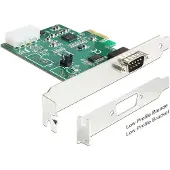 DeLOCK PCIe Série 1x RS 232 Haute Vitesse 921K Alimentation -