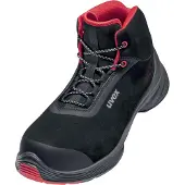 Uvex bottes 1 G2 S3 noir, rouge largeur 14 taille 46