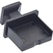 InLine - Schutzumschlag - Schwarz (Packung mit 50) (59948A)