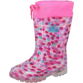 Lico Bottes en caoutchouc 'Power Blinky' turquoise / rose / magenta