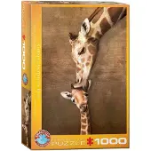 Eurographics Baiser de la mère girafe 1000 pièces