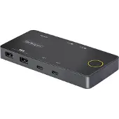 StarTech.com C2-h46-uc2-pd-kvm Switch Noir One Size / EU Plug 220V