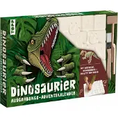 Frech Dinosaures - Le calendrier de l'avent archéologique. 24 surprises amusantes à découvrir : une grande plaque de fouilles avec 24 surprises. Livré avec des outils et un guide d'instructions