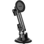 Ulanzi ZJ06 Suction Cup Mount (Matières plastiques, Métal), Trépied, Noir