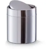 Zeller Poubelle de table, inox Ø11,5x14