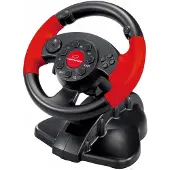 Esperanza Eg103 Steering Wheel And Pedals Noir