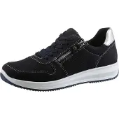 Ara Baskets basses 'Schnürschuh Damen 12-25510-02 Rauleder in blau' noir