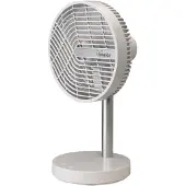 Bimar Ventilateur de table 20cm Wi-Fi Rechargeable, Ventilateur, Blanc