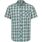 Lonsdale Brixworth Short Sleeve Shirt Vert M Homme