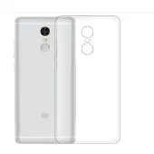 Evelatus Étui en silicone Redmi 5 (Xiaomi Redmi 5), Coque pour téléphone portable, Transparent