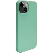 ILike iPhone 14 étui plastique en silicone Eco Print Design Flower (Apple iPhone 14), Coque pour téléphone portable, Vert
