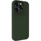 Evelatus iPhone 15 Pro Premium Etui en silicone souple au toucher (Apple iPhone 15 Pro), Coque pour téléphone portable, Vert