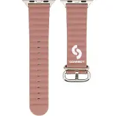 Connect Montre 42/44/45mm en cuir marin Smoky (Cuir), Sangles de montre, Violet