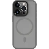Connect iPhone 15 Pro Étui hybride avec aimant PC+TPU (Apple iPhone 15 Pro), Coque pour téléphone portable, Argent