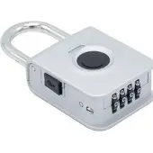 Exertis Connect Serrure à combinaison avec empreinte digitale, 4 chiffres