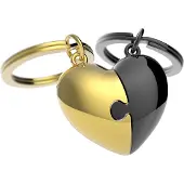 Metalmorphose Coeur de puzzle, Multicolore
