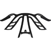 ABUS Kit De Mousses Airbreaker S Noir