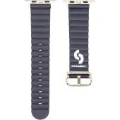 Connect Montre 42/44/45mm en cuir marin (42 mm, 44 mm, 45 mm, Cuir marin), Sangles de montre, Bleu
