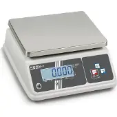 Kern Robuste dans le secteur alimentaire grâce à l'IP65 et à l'affichage spécial CheckweighingDisplay