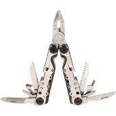 Herbertz Multitool en acier inoxydable avec étui en nylon