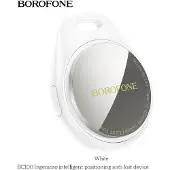Borofone GPS Tracker Finder (Apple Find My), Traceur, Blanc
