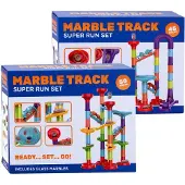 Johntoy Circuit de marbre Super Run Set