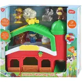 Playgo Boerderij met Dieren Speelset - 17dlg.