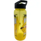Pokémon Bouteille d'eau Pokemon Round Water 600ml jaune jaune One Size