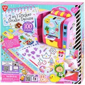 Playgo 2in1 Sticker Studio Deluxe - avec 100 autocollants et bracelets