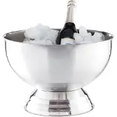 Merkloos coupe à champagne - acier inoxydable - Ø 36,5 cm - rafraîchisseur de bouteilles - argenté