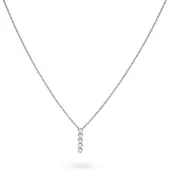 24Kae Damenanhänger 32475S Silberfarben, (Argent)