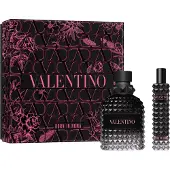 Valentino Born In Roma Men Coffret Cadeau pour Homme Eau de Toillette 50 ml + Eau de Toillette 15 ml
