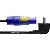 Cordial Câble d'alimentation POWERCONNEC (1.50 m), Câble d'alimentation, Noir
