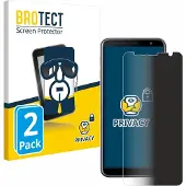 BROTECT Film anti-regards Anti-Spy Privacy Film de protection contre la lumière bleue (Samsung Galaxy J4 Prime), Téléphone portable : film de protection, Bleu