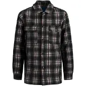 Jack & Jones Jorollie Check Shirt Jacket Ls Noir