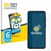BROTECT Protection Clair (Samsung Galaxy A55), Téléphone portable : film de protection, Transparent