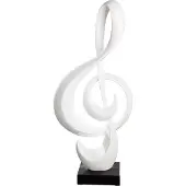 Casablanca by Gilde Skulptur Notenschlüssel