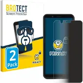 BROTECT Protection Anti-Espion (Shift SHIFT6mq), Téléphone portable : film de protection, Bleu