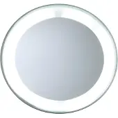 Tweezerman Lighted 15x Magnifying Mirror Magnifying Mirror Argenté Femme