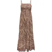 ONLY Robe d’été 'ONLLou' beige / marron